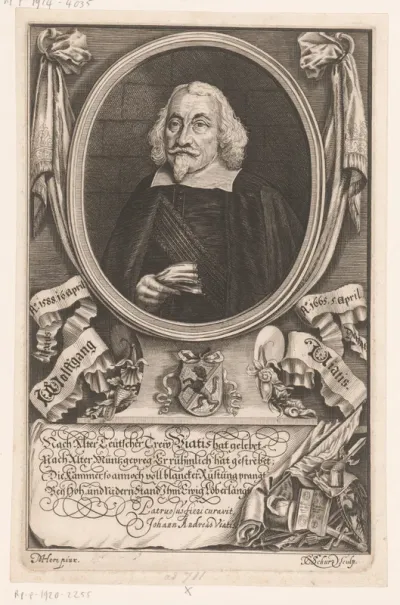 Portret van Wolffgang Viatis