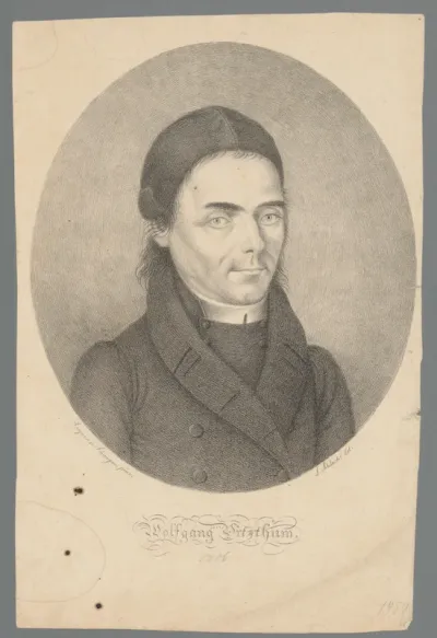 Portret van Wolffgang Vitzthum