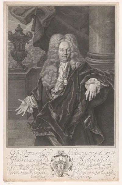 Portret van Wolfgang Christoph Winkler von Mohrenfels