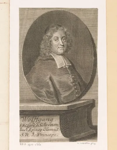 Portret van Wolfgang Hanibal von Schrattenbach