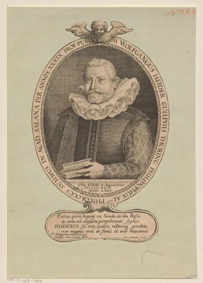 Portret van Wolfgang Heider