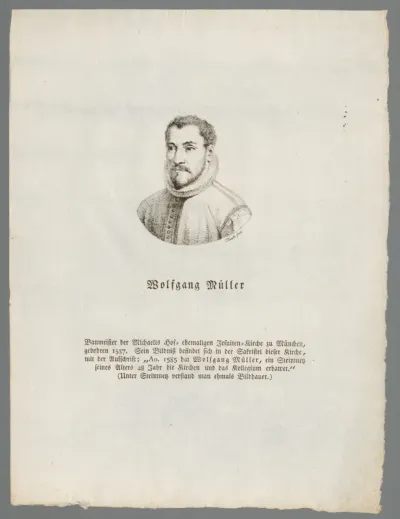 Portret van Wolfgang Müller