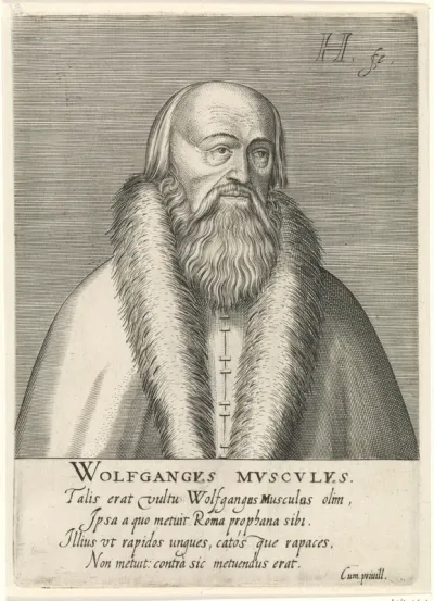 Portret van Wolfgang Musculus