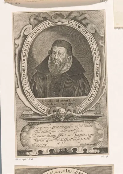 Portret van Wolfgang Schaller