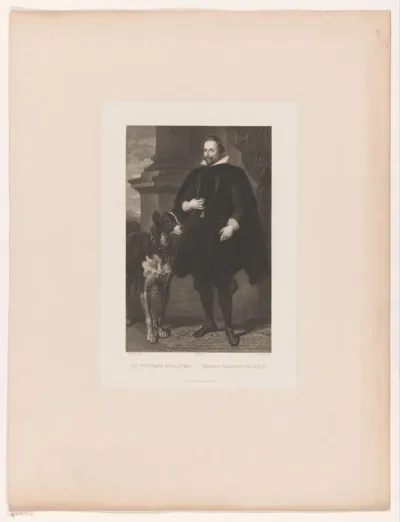Portret van Wolfgang Wilhelm graaf van Pfalz-Neuburg