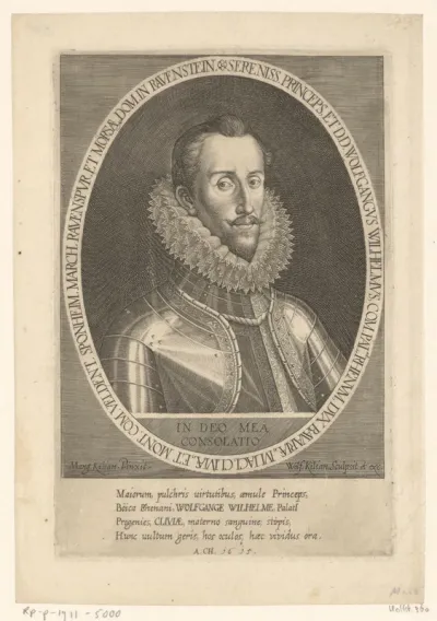 Portret van Wolfgang Wilhelm