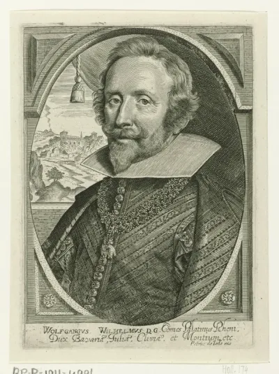 Portret van Wolfgang Willem van de Palts