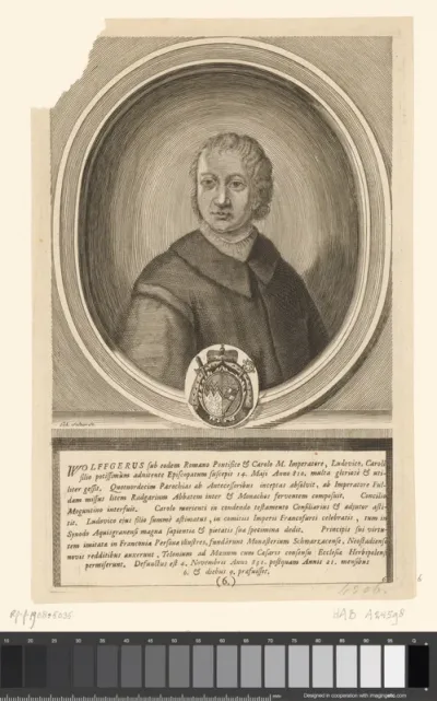 Portret van Wolfger van Würzburg
