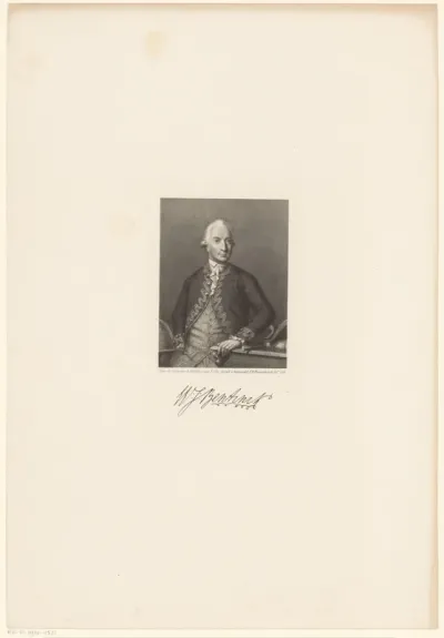 Portret van Wolter Jan Gerrit Bentinck