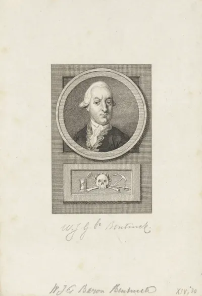 Portret van Wolter Jan Gerrit Bentinck