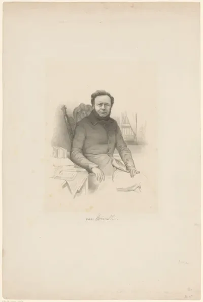 Portret van Wolter Robert van Hoëvell