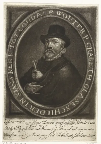 Portret van Wouter Crabeth