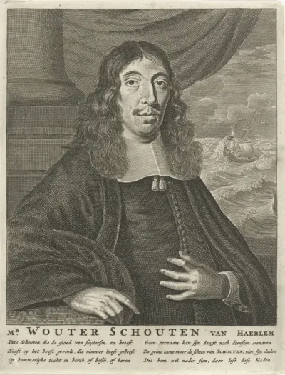 Portret van Wouter Schouten
