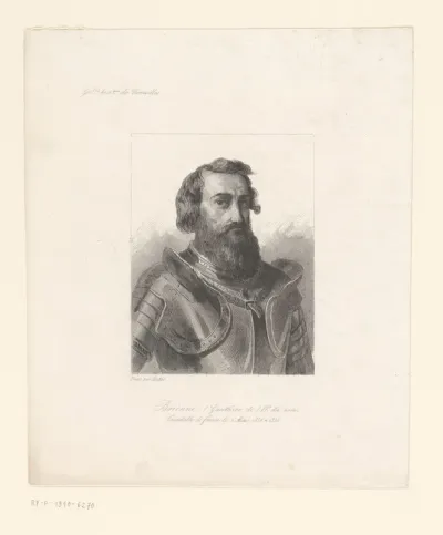 Portret van Wouter VI van Brienne