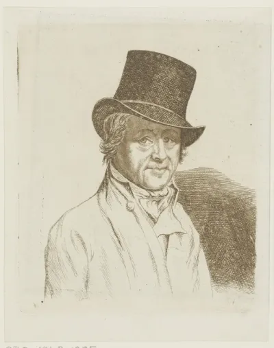 Portret van Wouterus de Nooy