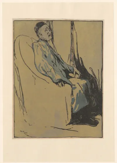 Portret van Wu Ting-Fang
