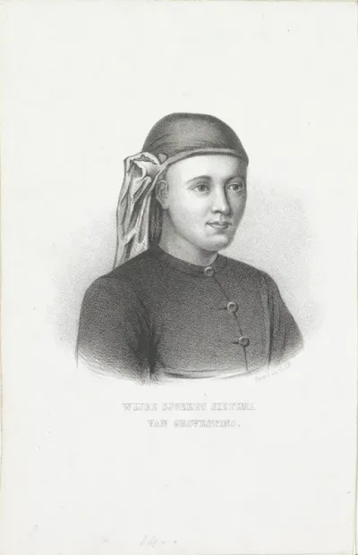 Portret van Wybe Sjoerds Sirtema van Grovestins