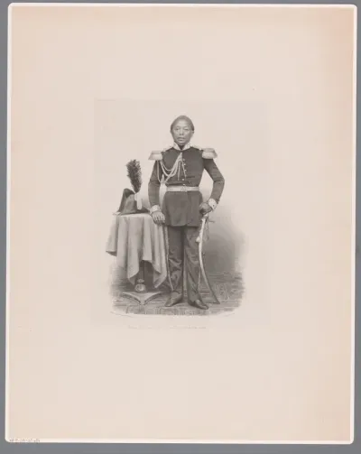 Portret van Youda Negara, Prins van Djoejocarta