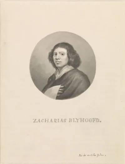 Portret van Zacharias Blijhooft