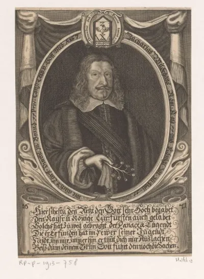 Portret van Zacharias Wildegans