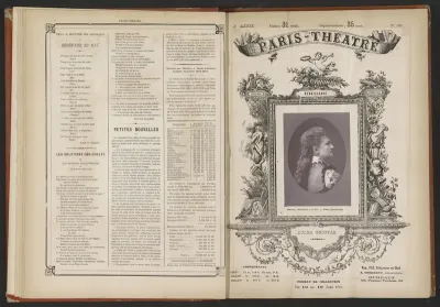 Portret van Zulma Bouffar