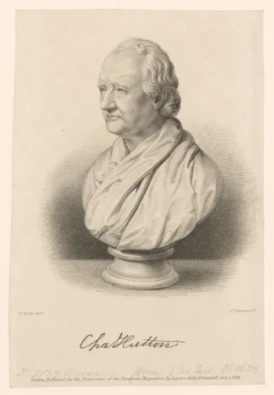 Portretbuste van Charles Hutton