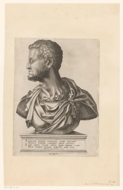 Portretbuste van Cosimo I de' Medici
