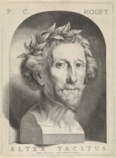 Portretbuste van de dichter Pieter Corneliszoon Hooft