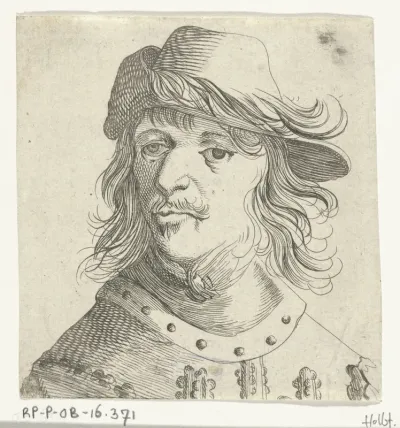 Portretbuste van een man