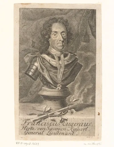 Portretbuste van Eugenius van Savoye