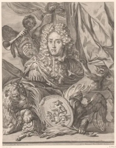 Portretbuste van Friedrich Karl von Württemberg-Winnental