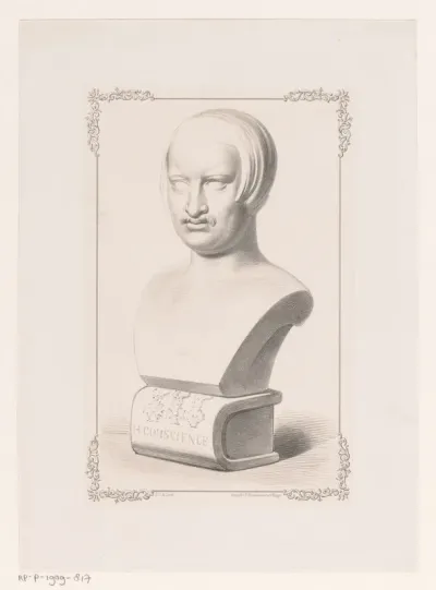 Portretbuste van Hendrik Conscience