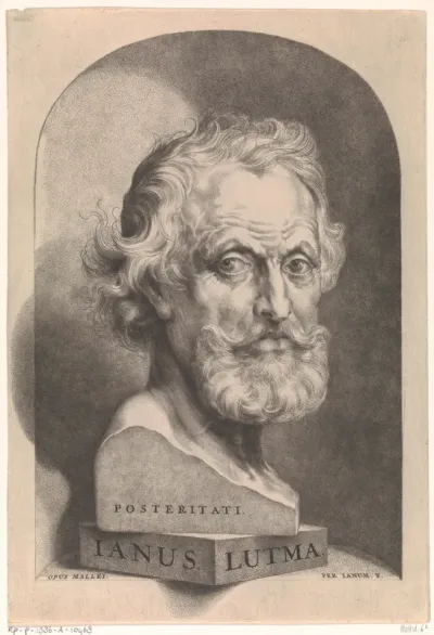 Portretbuste van Johannes Lutma de Oude