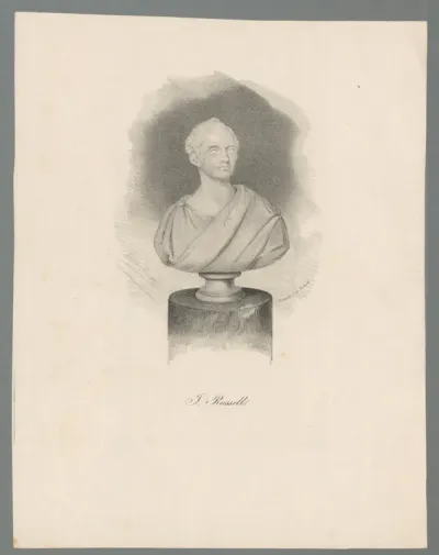 Portretbuste van John Russell