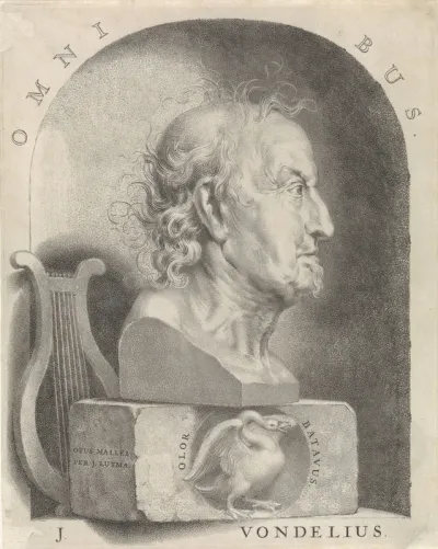 Portretbuste van Joost van den Vondel