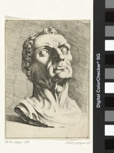 Portretbuste van keizer Galba