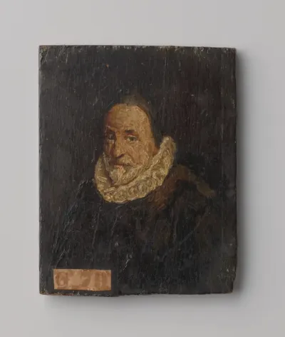 Portretminiatuur van Cornelis Pietersz Hooft
(1546-1626)