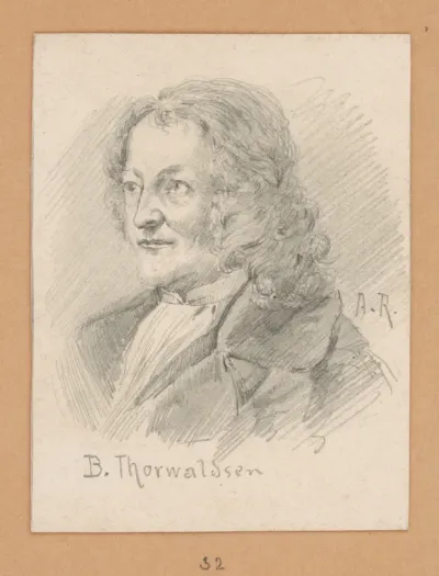 Portrétna štúdia B. Thorwaldsena