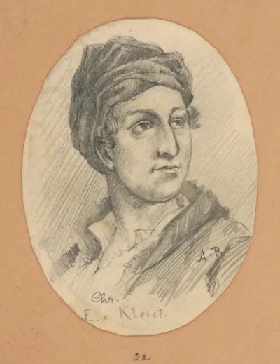Portrétna štúdia Chr. E. v. Kleista