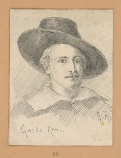 Portrétna štúdia Guida Reniho