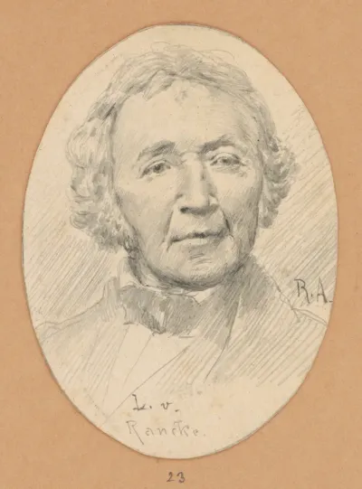 Portrétna štúdia L. v. Rancke