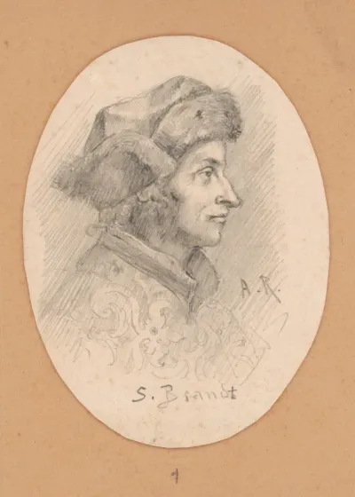 Portrétna štúdia S. Brandta
