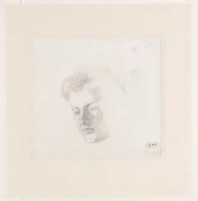 Portretstudie van Freule G.C.L.A. Clifford