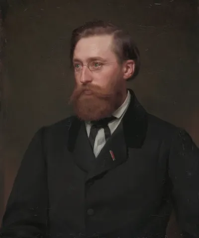 Portrett av Hans Gude