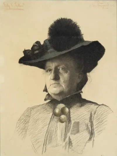 Portrett av Kitty (Christine) Lange Kielland