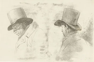 Portretten van Abraham Uytenbogaart en Hendrik Stokvisch