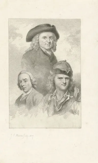 Portretten van Adam Silo, Jacobus Buys en Cornelis Pronk
