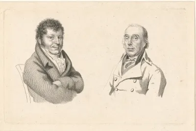 Portretten van Adriaan van der Willigen en Roeland van Eynden