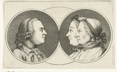 Portretten van Caspar Philips Jacobsz., zijn echtgenote Margaretha Elisabeth Konsé-Philips en hun dochter Anna Elisabeth Philips