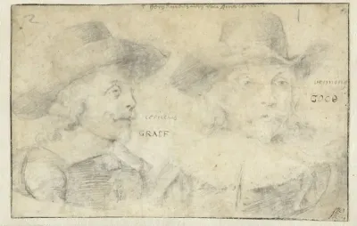 Portretten van Cornelis de Graeff en Frans Banningh Cocq